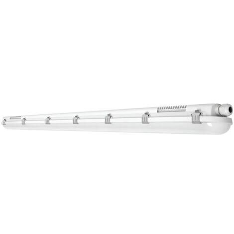 Plafoniera Stagna LED 150 cm 50W 120 lm/W IP65 LEDVANCE No Flicker 4000K Bianco Naturale