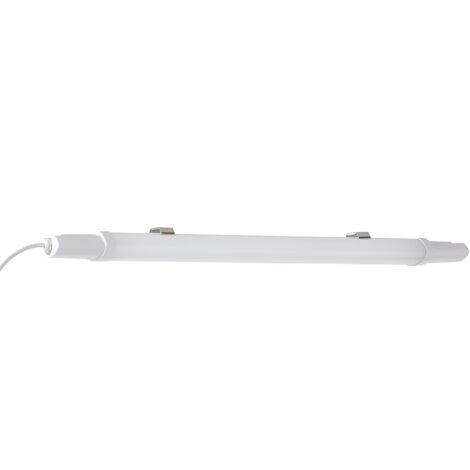 Plafoniera Stagna LED 60 cm 18W 110 lm/W IP65 LEDVANCE  No Flicker 6500K Bianco Freddo