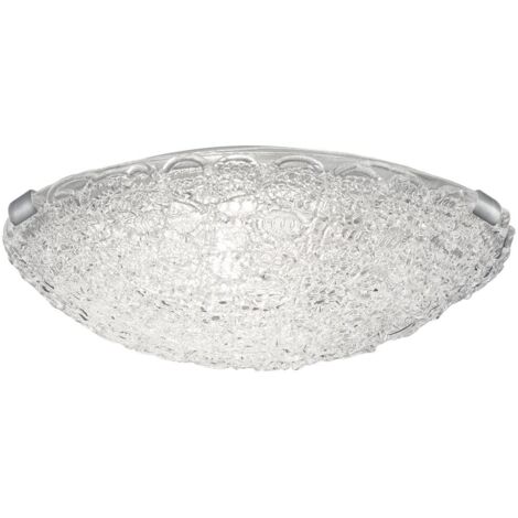 Plafoniera Sweety 1xE27 Nichel E Acrilico Ø30 cm Trio Lighting