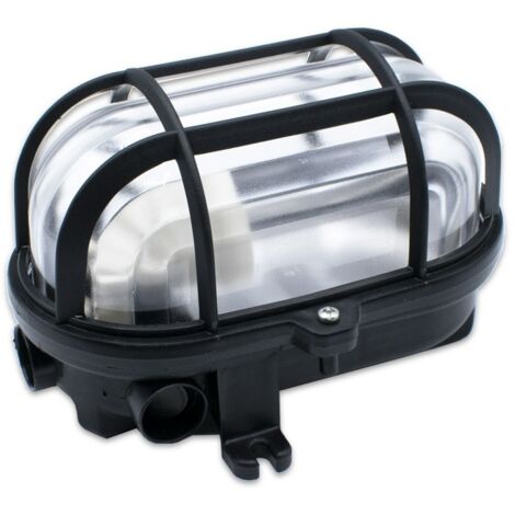 Plafoniera Tartaruga Master Max 60W con gabbia nero 01100