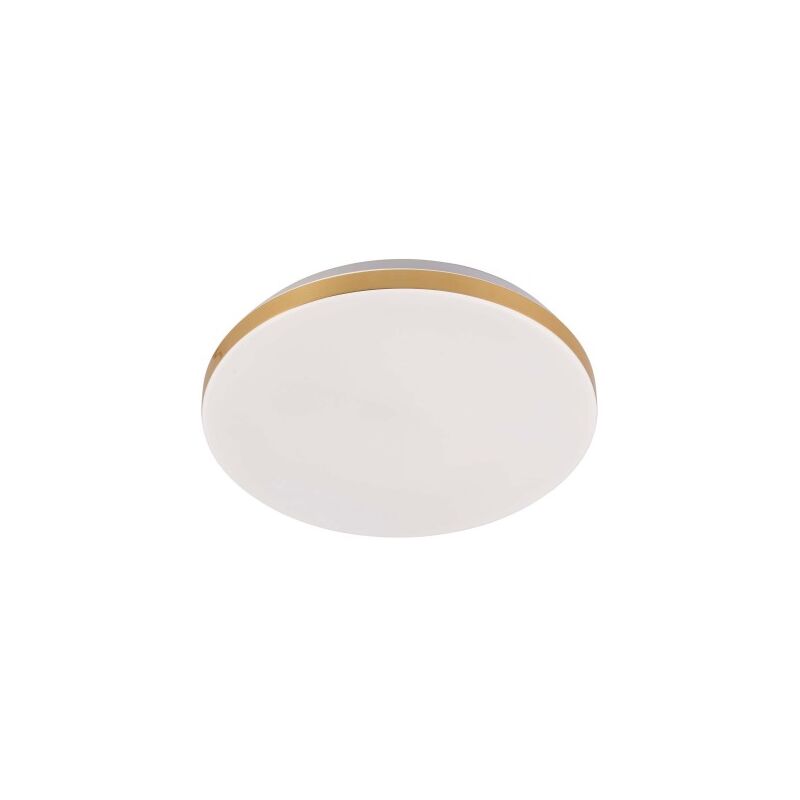 Plafoniera tonda Babilon media, oro 4000K