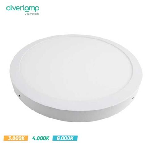 Plafoniera tonda LED 20W tricolor