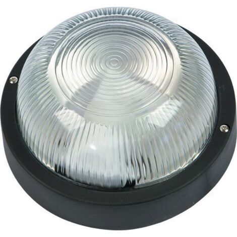 Plafoniera tonda nera - Design moderno FANTON - Illuminazione interna