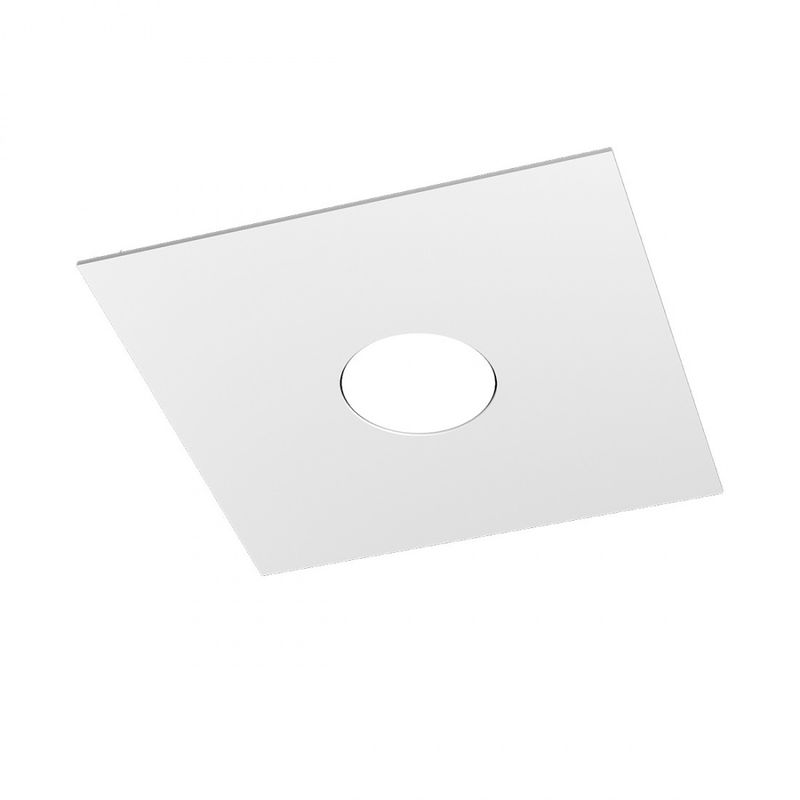 Image of Plafoniera moderna top light area 1127 pl1 gx53 led metallo lampada soffitto parete, finitura metallo bianco