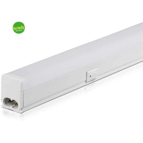 Plafoniera Tubo Led T5 30cm 4W Neutro 4000K Lineare Raccordabile Allungabile Chip Smd Samsung SKU-21690