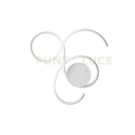 PLAFONIERA TWIST A LED COLORE BIANCO 3000k 2050lm 41w DIMMERABILE 49X59CM