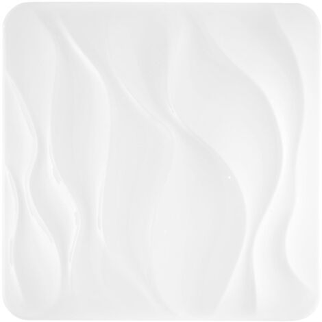 "Plafoniera WAVE bianca con CCT. Wi-Fi e telecomando incluso 65 cm."