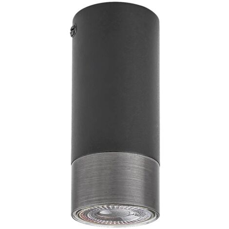 Plafoniera Zircone Black Champagne GU10 1x Max 5W B: 5.2 cm H: 12 cm Ø5.2cm dimmerabile