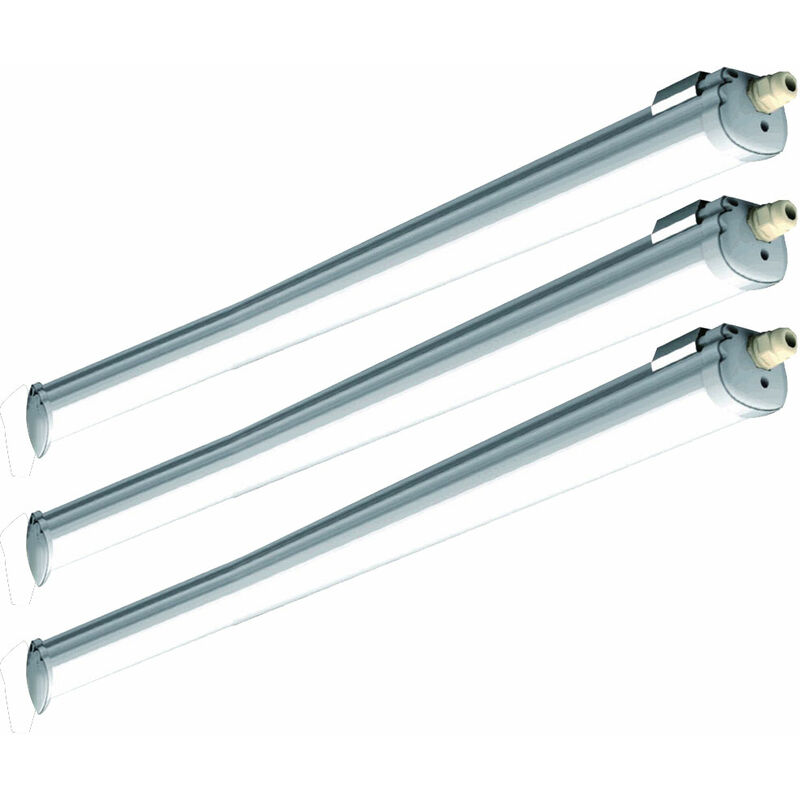 Image of Etc-shop - Plafoniere a led per stanze a prova di umidità 150 cm lampade per stanze a prova di umidità Lampade per garage a led da 150 cm Tubo led,