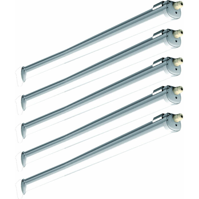 Image of Etc-shop - Plafoniere a led per stanze a prova di umidità 150 cm lampade per stanze a prova di umidità Lampade per garage a led da 150 cm Tubo led,