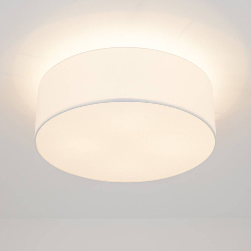

Rothfels - Lámpara LED de techo Gala, 50 cm, cretona, blanco