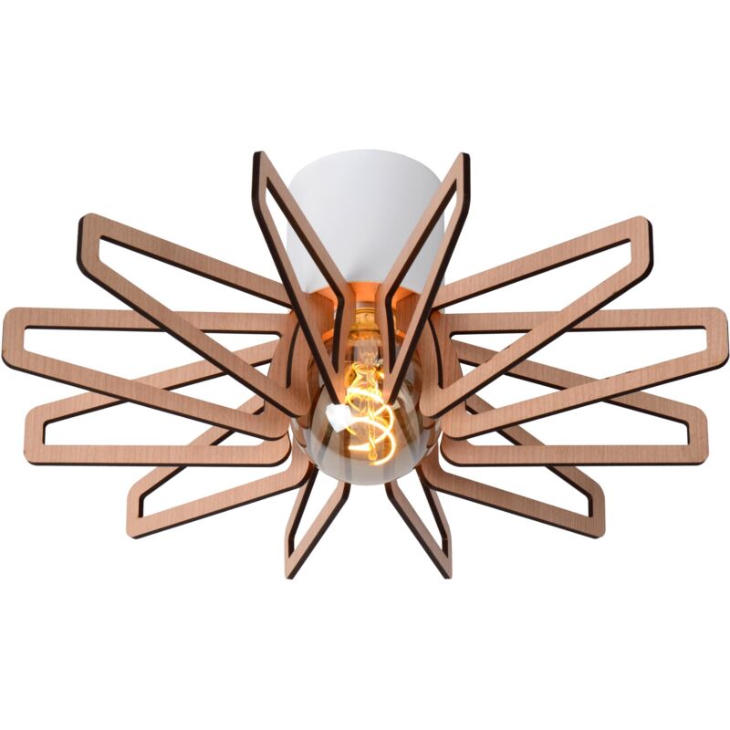 ZIDANE Plafonnier-Blanc-Ø45