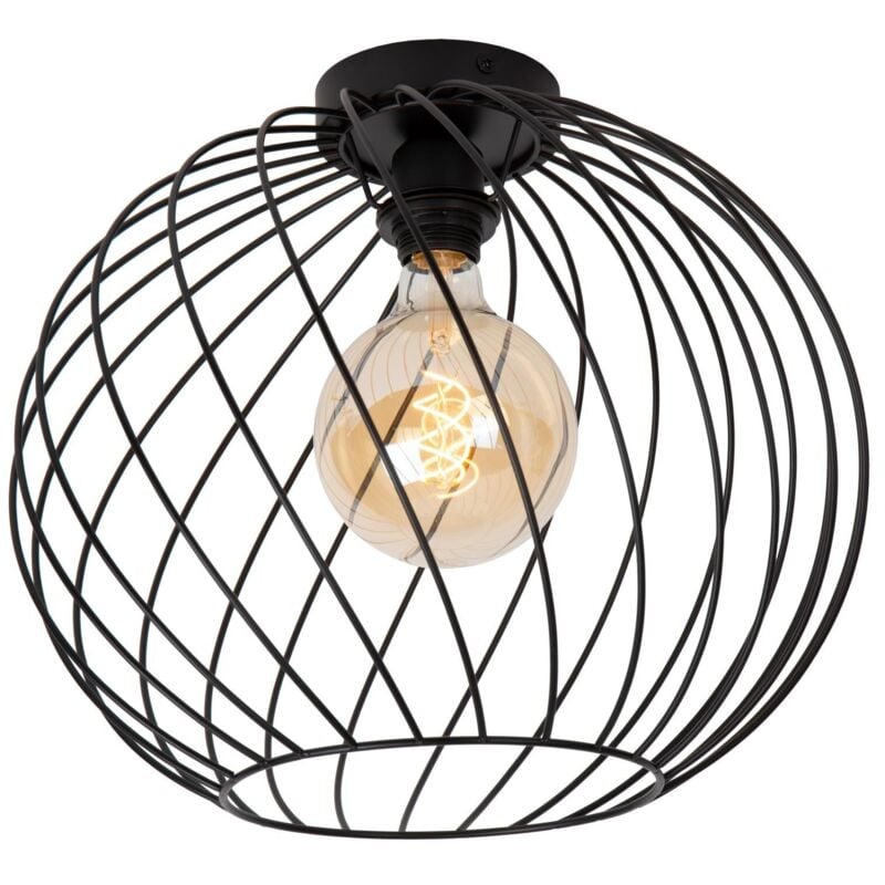 Danza Plafonnier-Noir-Ø40