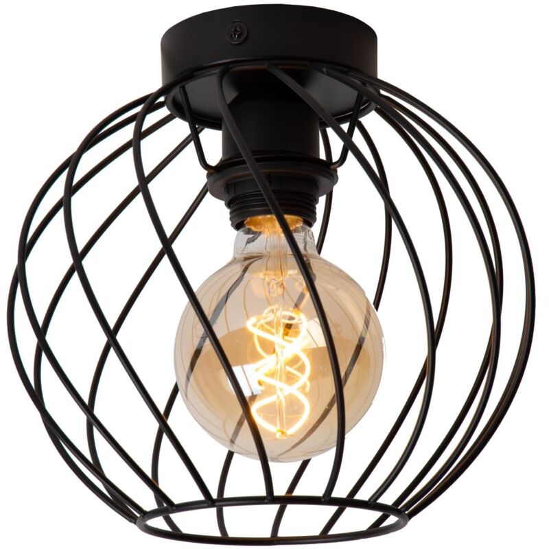 Danza Plafonnier-Noir-Ø25