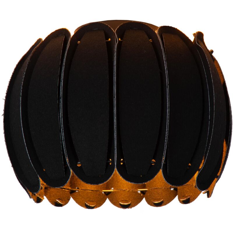 Spencer Plafonnier-Noir-Ø30