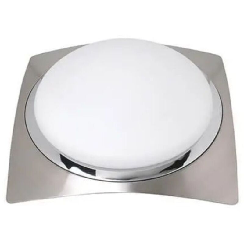 Horoz Electric - Plafonnier classique carré 2x60W (Eq. flc 2x12W) Diam 330mm