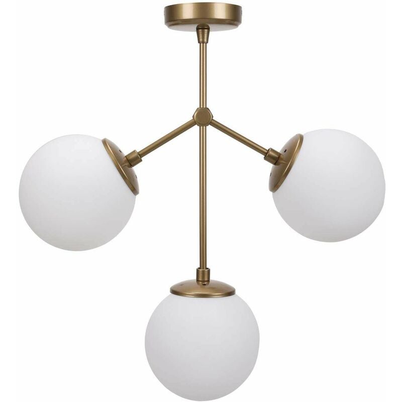 Cotecosy - Suspension en métal et verre Damar