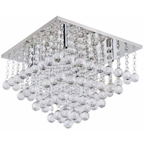 PLAFONNIER 392203 CRISTAL 5-POINTS DE LUMIÈRE E14