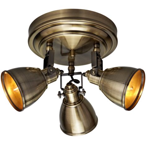 Plafonnier 3xE14 40W, Laiton Antique - Markslöjd - Fjällbacka
