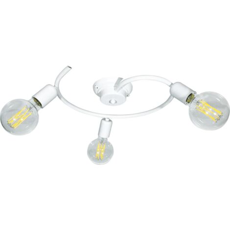 Plafonnier 3xE27 Blanc E-Energy Daniela Cadre Peint