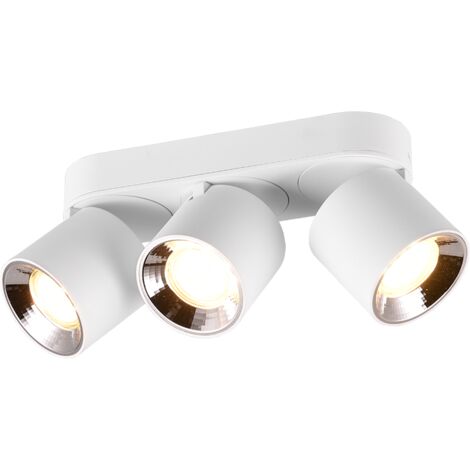 Plafonnier 3xgu10 max 10w - blanc mat - trio - guayana 73671601 73671601 73671601