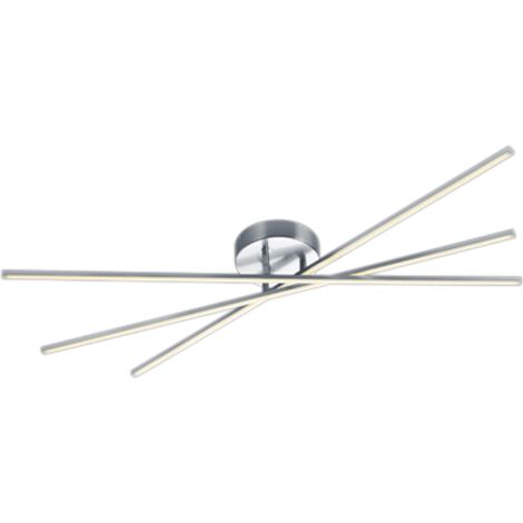 Plafonnier 3xled 9w 3000k 950lm nickel mat reglable avec variateur switch - trio - tiriac 44581468 44581468 44581468 44581468 44581468 44581468 44581468 44581468