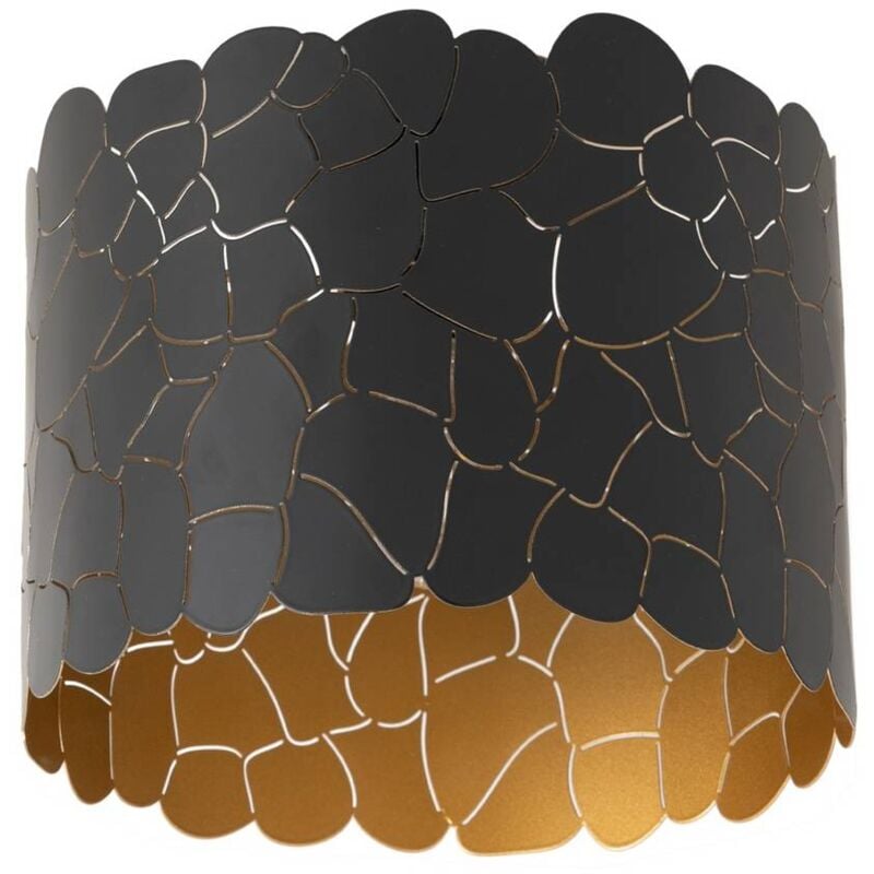 Plafonnier à intensité variable 'Aralena' en métal pour salon & salle à manger