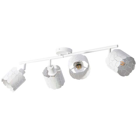 Plafonnier à intensité variable 'Aralena' en métal pour salon & salle à manger
