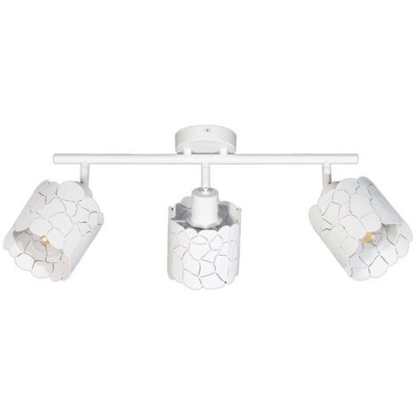 Plafonnier à intensité variable 'Aralena' en métal pour salon & salle à manger