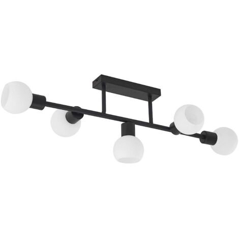 Plafonnier à intensité variable 'Biscala' en métal pour salon & salle à manger
