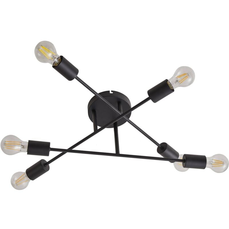 Plafonnier à intensité variable 'Estar' en métal pour salon & salle à manger