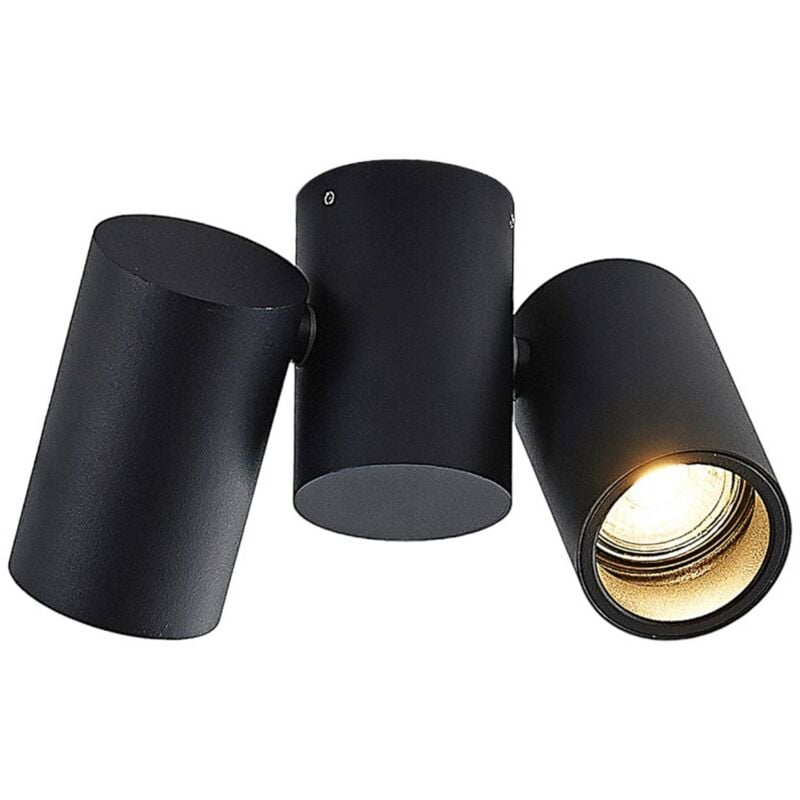 Plafonnier à intensité variable 'Gesina' en aluminium pour salon & salle à manger