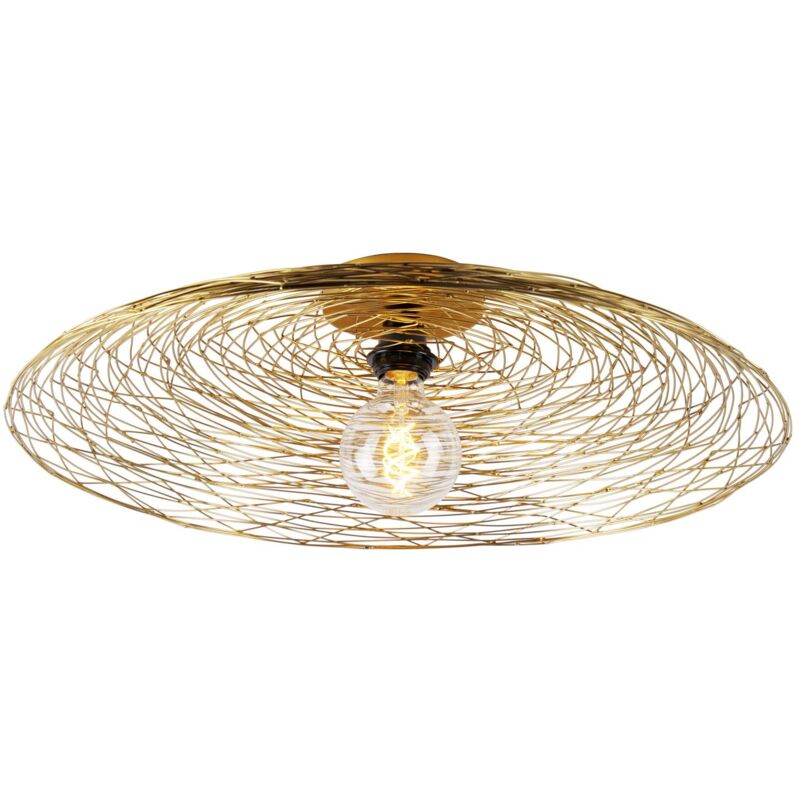 Plafonnier à intensité variable 'Thorian' en métal pour salon & salle à manger