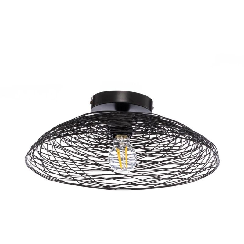 Plafonnier à intensité variable 'Thorian' en métal pour salon & salle à manger