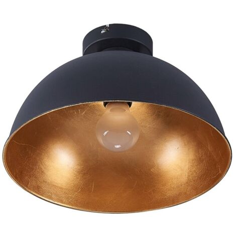 Plafonnier à intensité variable 'Lya' en métal pour salon & salle à manger