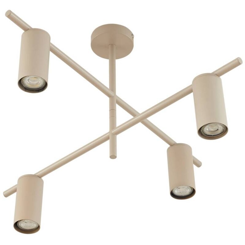 Plafonnier à intensité variable 'Marilou' en métal pour salon & salle à manger