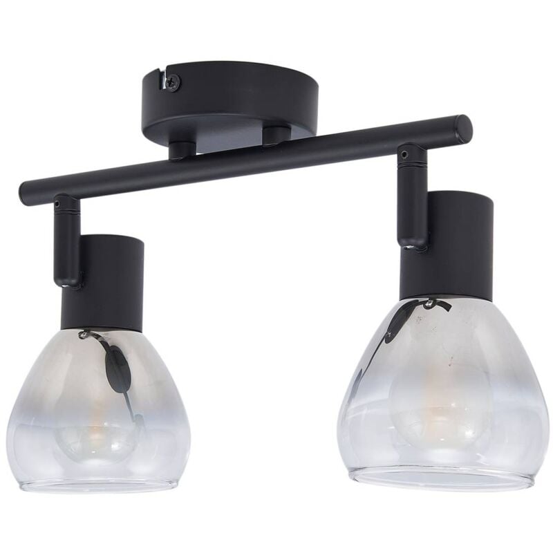 Plafonnier à intensité variable 'Pendura' en verre pour salon & salle à manger