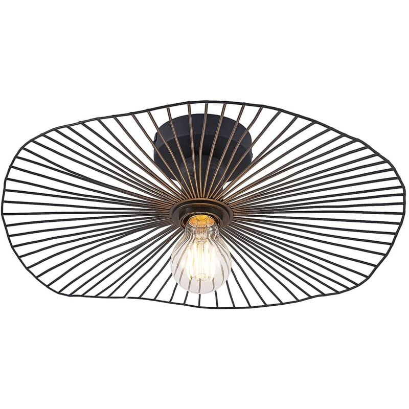 Plafonnier à intensité variable 'Ruota' en métal pour salon & salle à manger