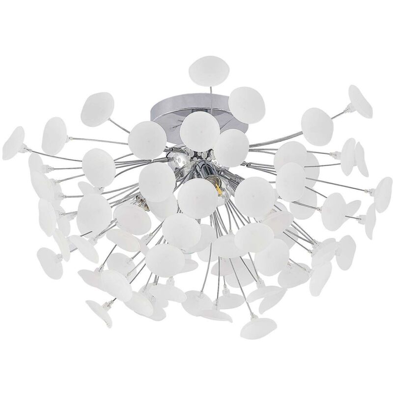 Plafonnier à intensité variable 'Yurina' en métal pour salon & salle à manger