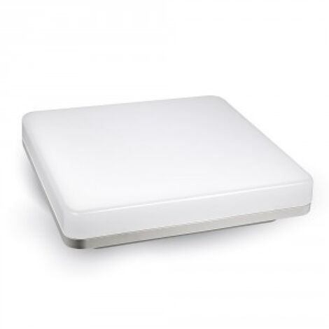Plafonnier à LED 15W de forme carrée blanc V-TAC - VT-8033SQ 6400K