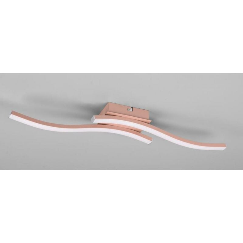 Plafonnier à led route trio lighting r62472499-2 tiges-5w 4000k ip20