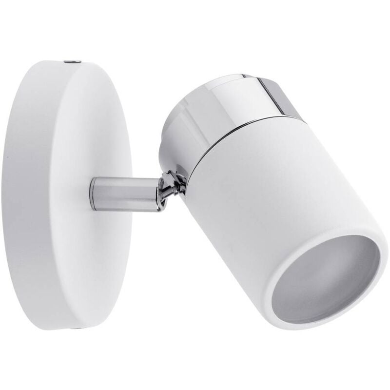 Applique pour salle de bain Paulmann Zyli GU10 10 w blanc, chrome IP44