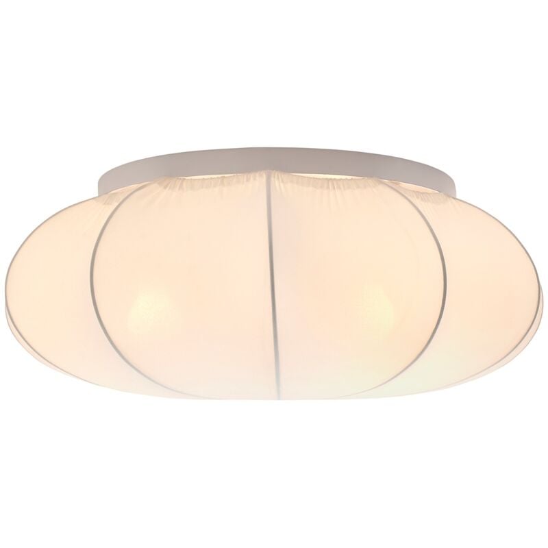 Plafonnier AERON 40 Textile Blanc, H.22.5 - IP20 - E27 /Nordlux Intérieur