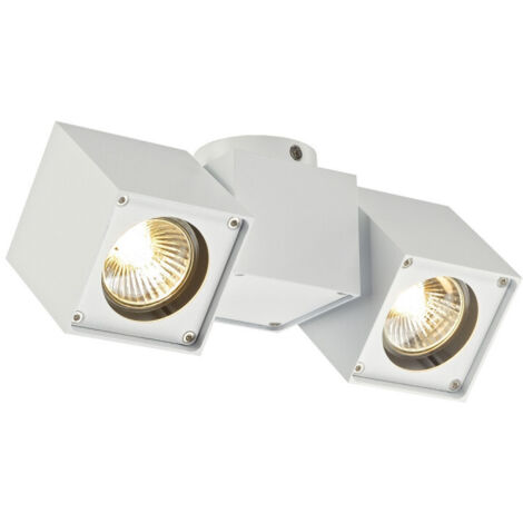 Plafonnier ALTRA DICE blanc 2x GU10 max. 2x 50W - SLV - 151531
