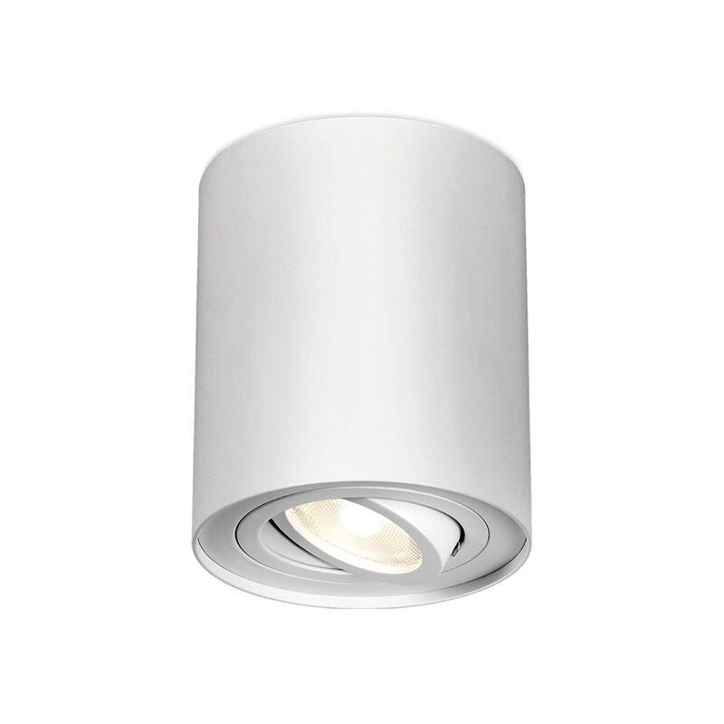 Plafonnier alu GAMA-8010A rond GU10 35W Blanc