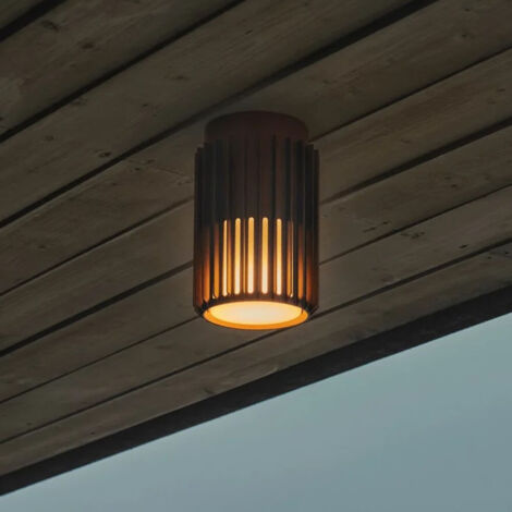 Plafonnier - ALUDRA - Aluminium - Seaside marron metallise - E27 DESIGN FOR THE PEOPLE 2118006261