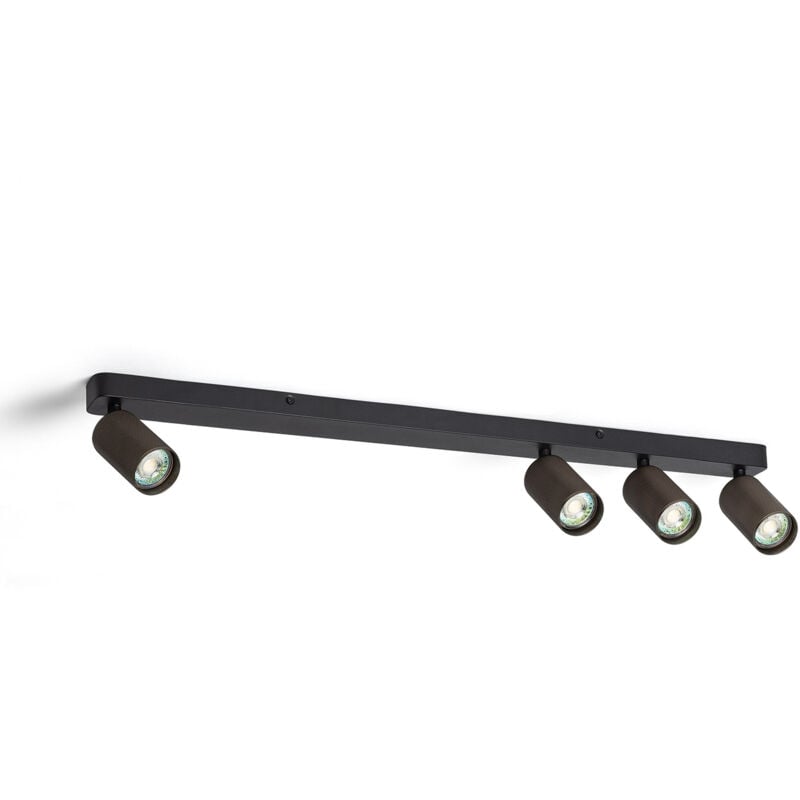 Plafonnier Aluminium Breixo 4 Spots Bronze