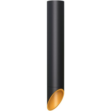 Plafonnier aluminium "Vina 30" - Biseauté - 30cm - GU10