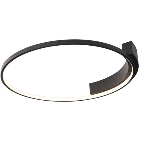 Plafonnier anneau noir Ø60 LED 38W Velvet Maxlight C0198