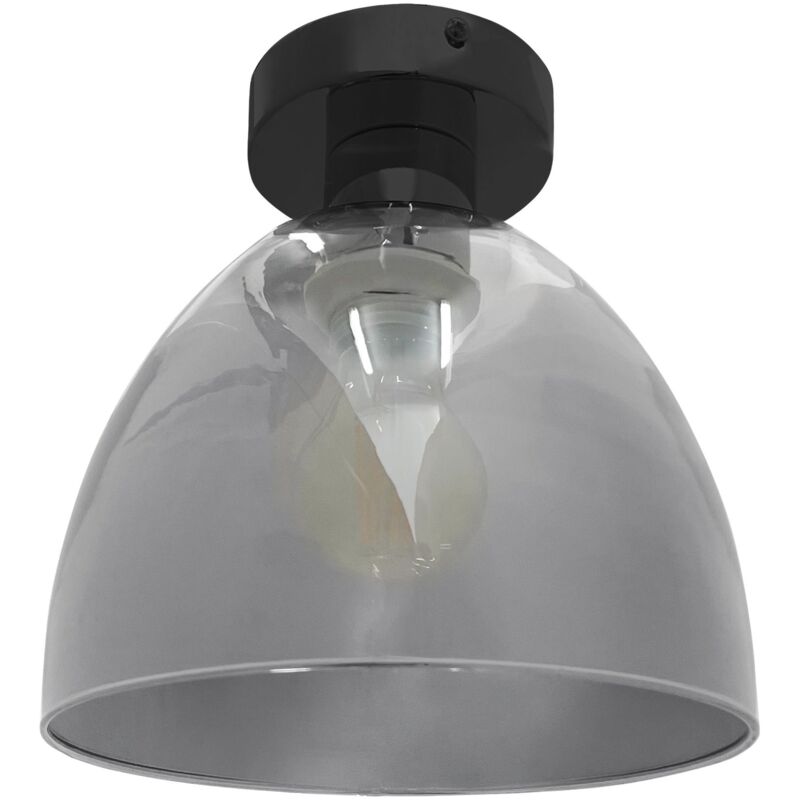 Plafonnier APP1303-1C noir E27